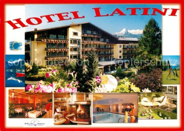 Zell See Hotel Latini Restaurant Kamin Hallenbad