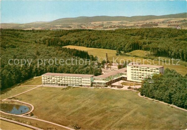 Bad Rothenfelde Sanatorium Teutoburger Wald Fliegeraufn