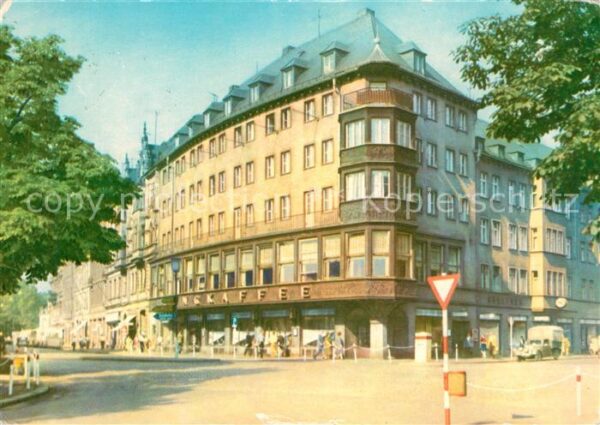 Zwickau Sachsen Ringkaffee Robert Schumann Stadt