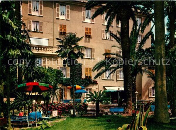 Nervi Hotel Bürgi Palmen