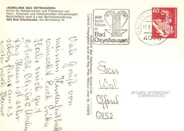 Bad Oeynhausen Kurklinik Fliegeraufnahme – Bild 2