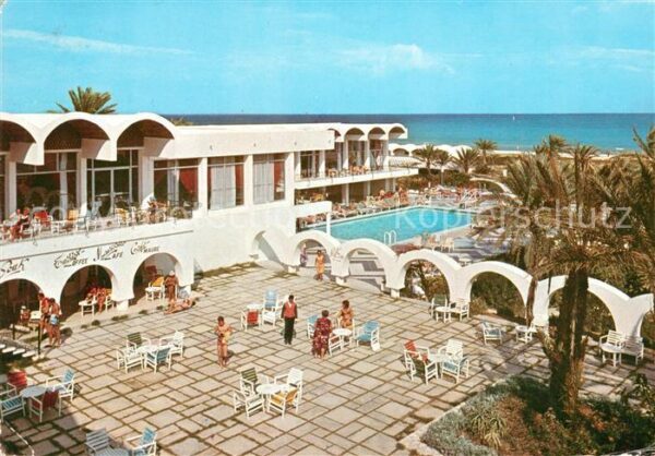 SOUSSE  Tunesie Hotel Jawhara Swimming Pool Meerblick
