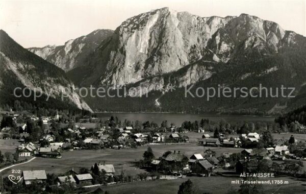 Alt Aussee Panorama Altaussee Trisselwand Totes Ge
