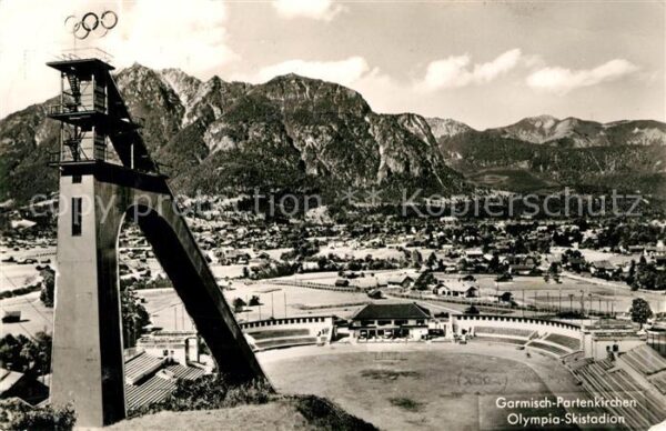 Garmisch-Partenkirchen Olympia Skistadion Skisprungschanze Alp