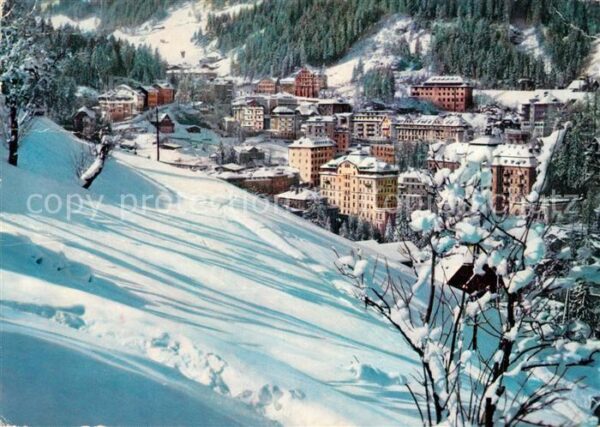 Badgastein Teilansicht Kurort Wintersportplatz an