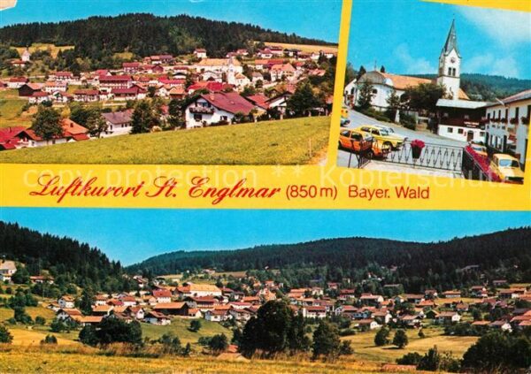 St Englmar Luftkurort Bayerischer Wald Ortsmotiv m