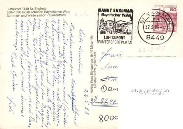 St Englmar Luftkurort Bayerischer Wald Ortsmotiv m – Bild 2