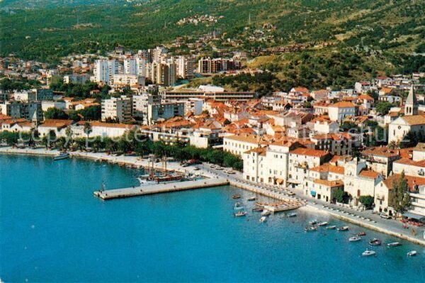 Makarska Dalmatien Fliegeraufnahme