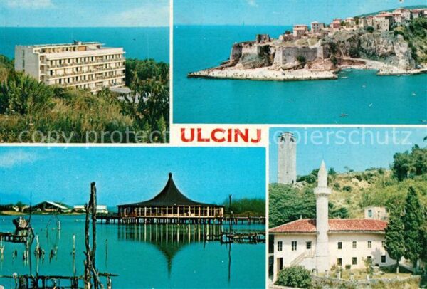 Ulcinj Teilansichten Küste