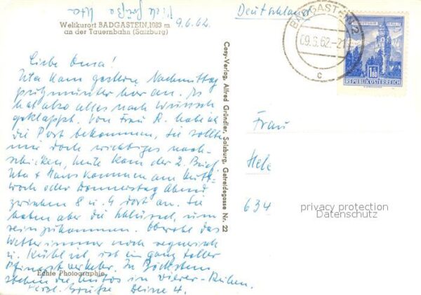 Badgastein Kurhotel Kirche Weltkurort an der Tauer – Bild 2