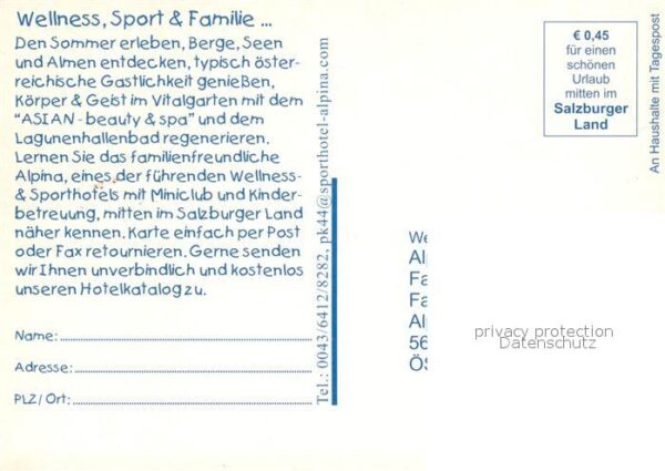 Sankt Johann Pongau Wellness Sporthotel Alpina – Bild 2