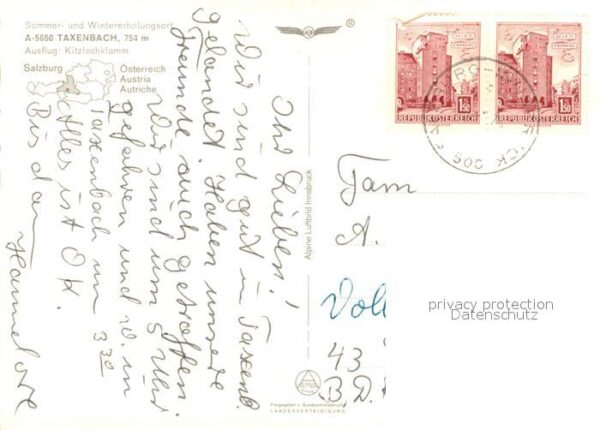 Taxenbach Sommerfirsche Alpenpanorama Fliegeraufn – Bild 2