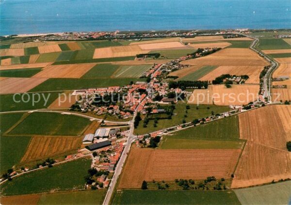 Cadzand Zeeland Fliegeraufnahme