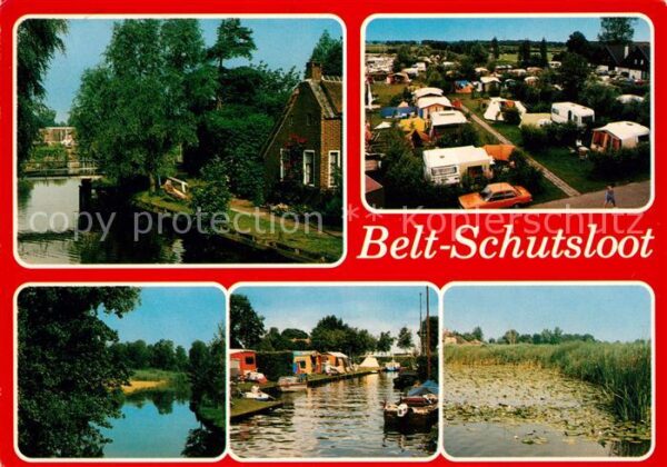 Belt Schutsloot Kanal Campingplatz