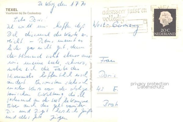 Texel Vuurtoren bij De Cocksdorpf Leuchtturm – Bild 2