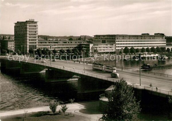 Frankfurt Main Friedensbrücke