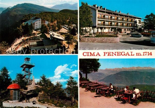Cima Penegal Berghotel Aussichtsturm Mendelkamm Alpe