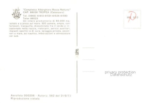 Tropea Complesso Alberghiero Rocca Nettuno Cap – Bild 2