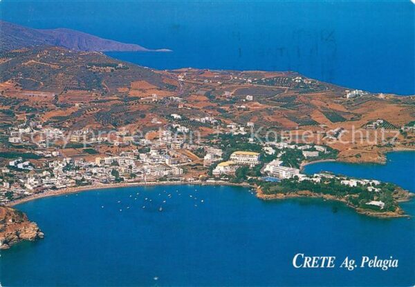 Agia Pelagia Fliegeraufnahme
