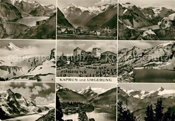 Kaprun und Umgebung Kitzsteinhorn Schloss Gros
