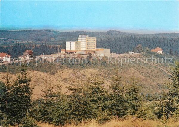 Finsterbergen Landschaftspanorama mit FDGB Erholungsh