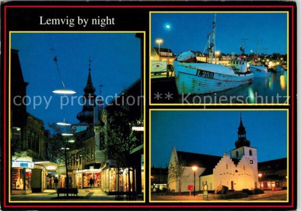 Lemvig by night