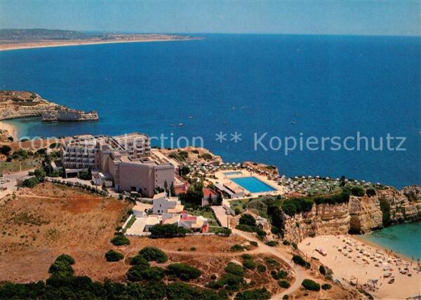 Armacao de Pera Hotel Viking Küste Strand Fliegeraufnah