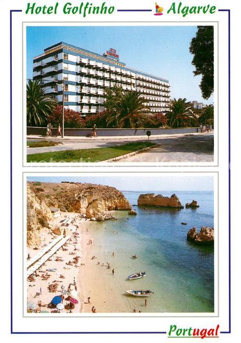 Lagos Algarve Portugal Hotel Golfinho Algarve Strand Küste