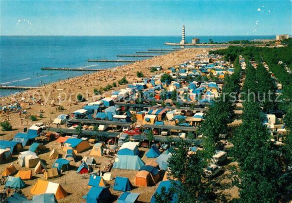 Jesolo Lido Strand Leuchtturm