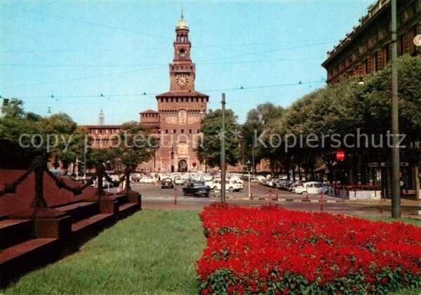 Milano Castello Sforzesco Schloss