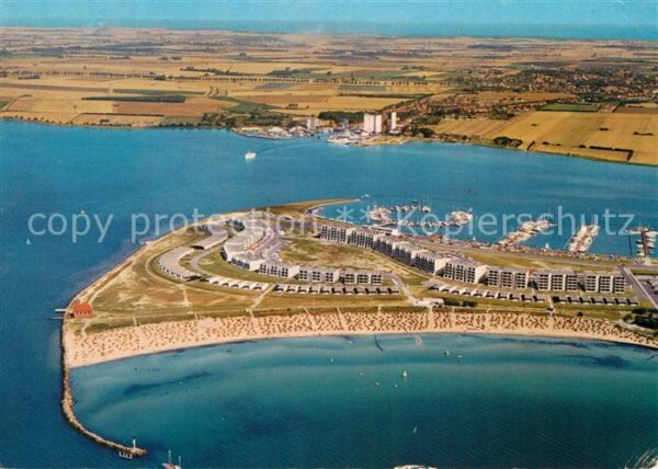 Burg Fehmarn Ostseebad Fliegeraufnahme