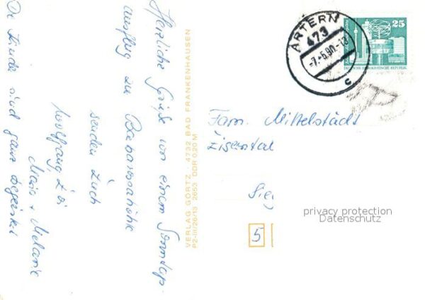 Bad Frankenhausen Erholungsgebiet Kyffhäusergebirge Landk – Bild 2