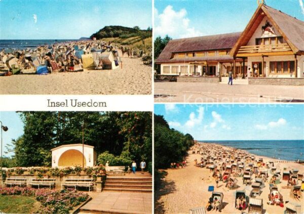 Insel Usedom Kölpinsee Strand Konzertplatz Damerow F