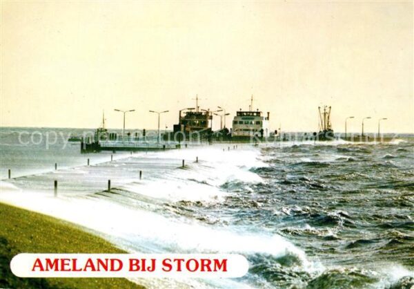 Ameland bij Storm