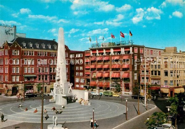 Amsterdam Niederlande Nationaal Monument Dam Nationaldenkmal