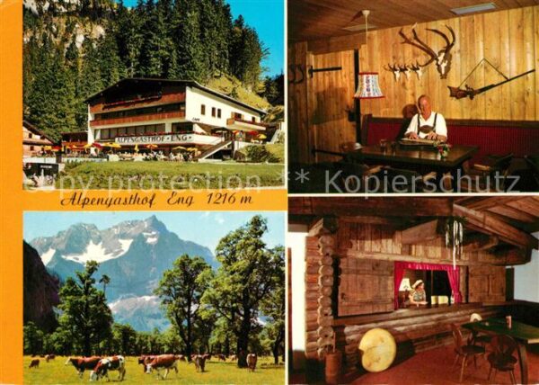 Hinterriss Tirol Alpengasthof Eng am Grossen Ahornboden