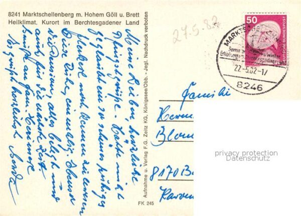 Marktschellenberg mit Hohem Göll und Brett Berchtesgadene – Bild 2
