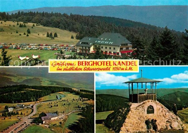 Kandel Breisgau Berghotel Schwarzwald Aussichtspunkt Fl
