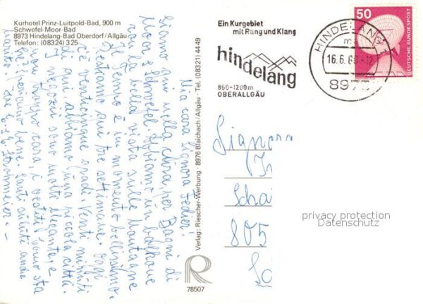 Bad Oberdorf Kurhotel Prinz Luitpold Bad Schwefelmoo – Bild 2