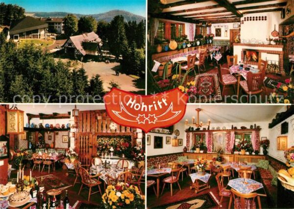 Sasbachwalden Erholungsheim Hohritt und Cafe Restaura