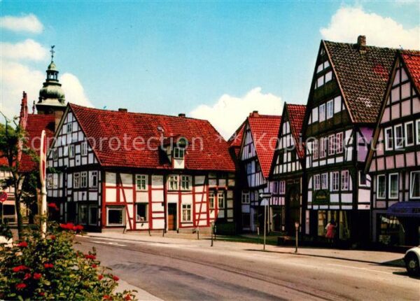 Bad Salzuflen Hinter der Wieke Fachwerkhäuser
