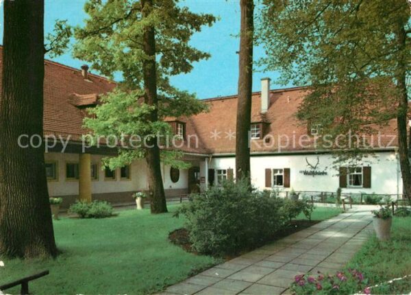 Moritzburg Sachsen Waldschänke Historische Gaststätte mit