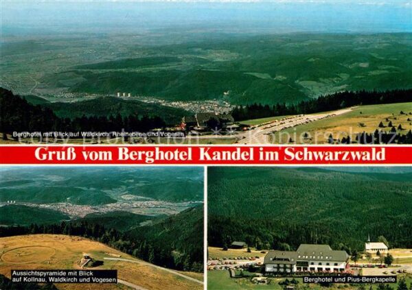 Kandel Breisgau Berghotel Schwarzwald Aussichspyramide