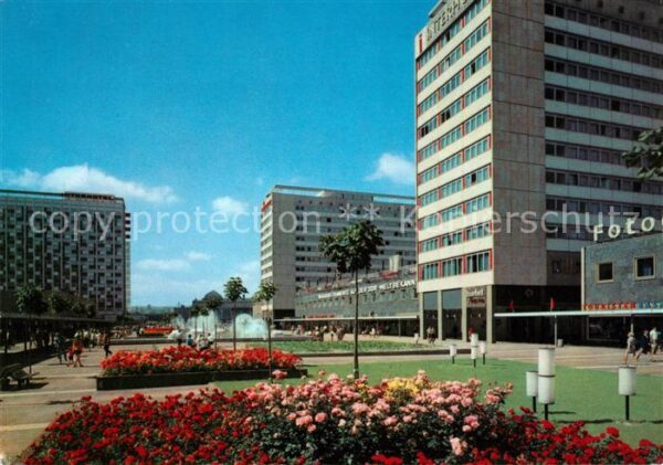 Dresden Prager Strasse mit Interhotels Bastei K