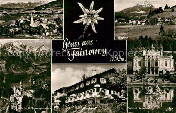 Faistenoy Säuling Zugspitze Grünten Schloss Linde