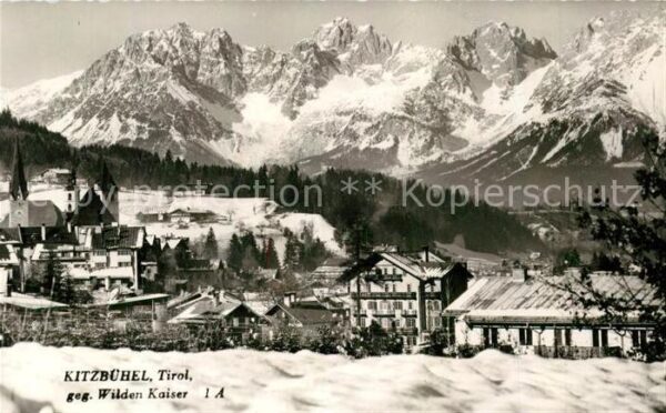 Kitzbuehel Tirol Panorama Wilder Kaiser
