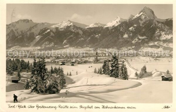 Breitenwang Tirol Skigebiet Hahnenkamm Winter
