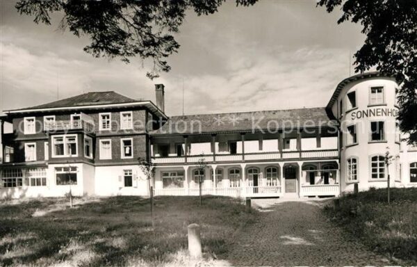 Hoechenschwand Augensanatorium Sonnenhof
