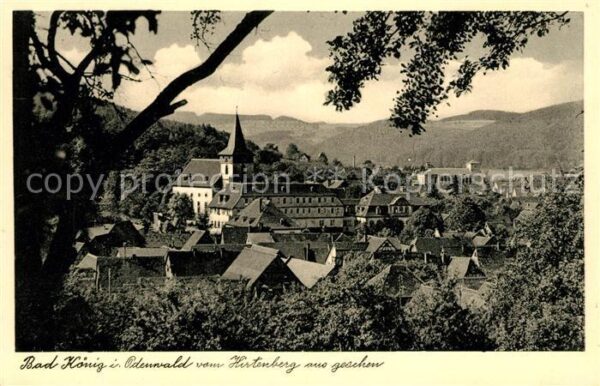 Bad Koenig Odenwald Panorama