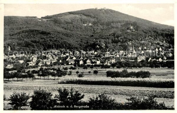 Alsbach Bergstrasse Panorama